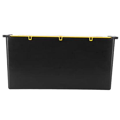 6L Plastic Frame Bee Feeder, Bee Water Feeder with Internal Groove, Syrup and Solid Food Feeding Box for Honeybee Hive, Includes Cover and 2 Feeding Cages