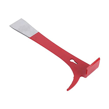 Stainless Steel Hive Tool Scraper for Beekeeping, Multifunctional Beehive Frame Pry Bar Wax Propolis Scraper with Hanging Hole for Beekeepers