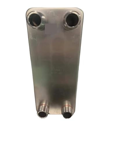 Female Thread Plate Wort Chiller Version 0.78m2 Heat Transfer Areas 30 Plates 316L Stainless Steel Brazed Plate Heat Exchanger with R1 Fitting