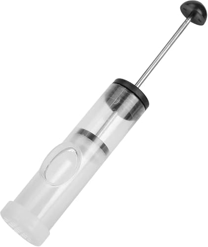 Bee Queen Marking Cage Bottle Box 2PCS Queen Bee Marking Bottle Plastic Bee Marker Tube Catcher Cage with Plunger Plush Queen Bee Marking Catcher Beekeeper Tools