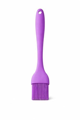 Silicone Basting Brush for BBQ, Cooking & Baking – Heat Resistant Food Grade Silicone Pastry Brush for Grilling, Oil, Butter & Sauce Brush for Kitchen