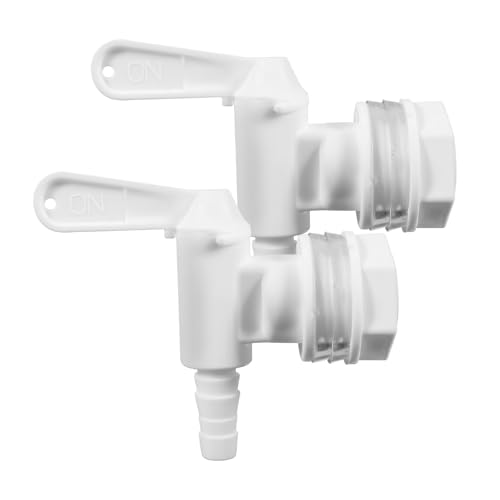 Fermentaion Bucket Spigot 5 Gallon Bucket Spigot, 2 Pack Plastic Bottling Bucket Fermenting Bucket Spigot for 5 Gallon Homebrew Wine Making Beer Fermenting Bucket Fermenter - size: 2 Pack