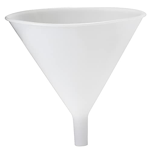 Hutzler Plastic Funnel, 64 oz, Natural - size: 64-ounce Funnel