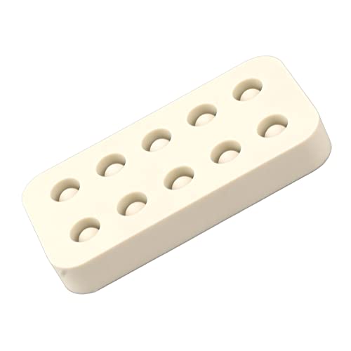 Beekeeping Rearing Box, Queen Rearing System Beekeeping Grafting Kit, Queen Cells Production, Beekeeping Supplies Wax Queen Grafting Cups Silicone Beeswax Cups Making (2 Rows 96x48x14mm) - size: 2 Rows 96x48x14mm