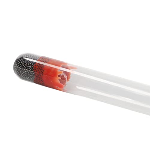 ViaGasaFamido Glass Triple Scale Hydrometer 10Pcs Beer Wine Tester Set with Storage Tube for Home Brewing Measuring