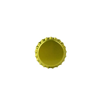 FastRack 288 Oxygen Absorbing Beer Bottle Caps | 26mm Pry-Off Gold Standard Homebrew Bottle Tops for Glass Bottles | PVC-Free Beer Crown Caps for Bottling - color: Gold