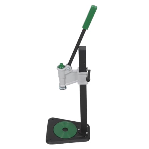 Manual Stable Homebrew and Bottle Home Capper Beer for Tabletop with Adjustable Height 7.8"-18.3", Iron Construction Base, and Easy Cleaning Wine Bottles for Parties and Outdoor