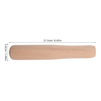 Sauerkraut Pounder for Mason Jars - 8.46" Vegetable Fermentation Tamper - Wood Stick Pestle for Kitchen Fermented Cabbage DIY Food Garlic Grinding