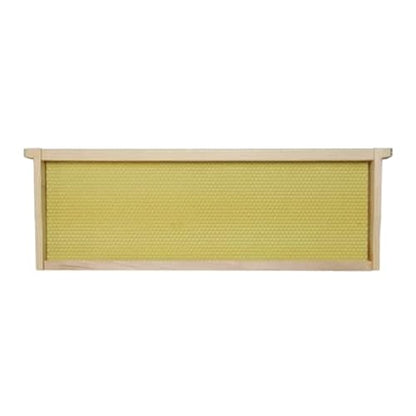 Mann Lake Premium Beekeeping Frames, Fully Assembled, Enhanced Max Wax Coating for Rapid Comb Drawing, Universal Fit, BPA & BPS Free, 6 1/4 Inches, Natural, 20-Pack