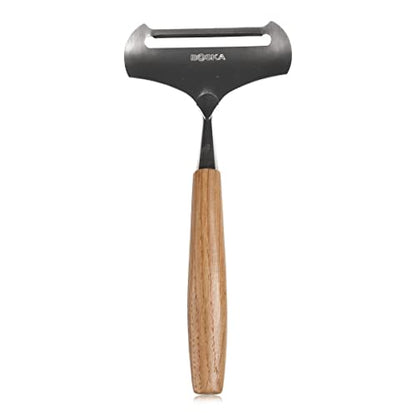BOSKA Plane Cheese Slicer, Mini, Oak Wood (320203) - style: Soft Cheese Slicer