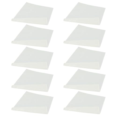 Cabilock 10pcs 20x20 Inch Cotton Cheesecloth Straining Cloths, Reusable Household Kitchen Supply with Hemmed Edges for Cooking, Juicing, Butter, Nut Milk Filtering