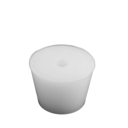 Reusable Silicone Hollow Conical Wine Stopper, Alkali Resistant Glass Bottle Stopper Wide Mouth Tube Stopper(11) - size: 11