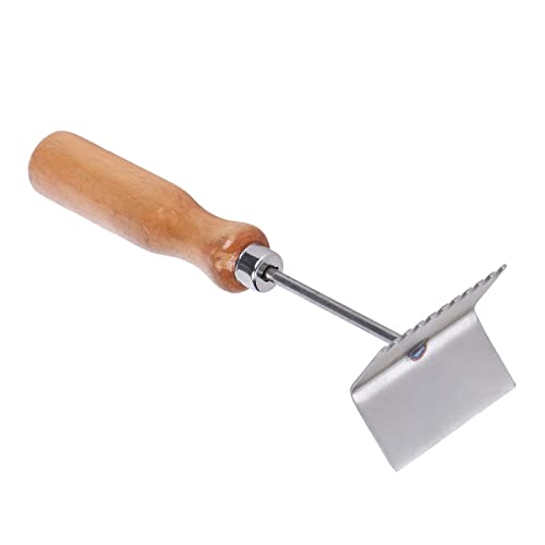 TOPINCN Beekeeping Shovel Stainless Steel Material for Quickly Scraping Propolis Off of The Frames in Your Hives Excluder Tool