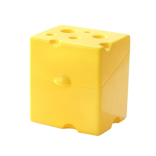 Cheese Slice Container for Fridge - Flip Cover Cheese Box Reusable Accessories Kitchen Tools Easy to Clean Cheese Slice Holder Keeps Cheese Fresh Longer