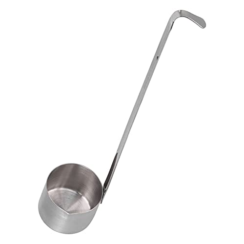 Buachois Wine Ladle, Stainless Steel Spoon with Hanging Hole and Pouring Spout Design for Kitchen Wine Beer Oil Vinegar Measuring (304 wine extract 125ML) - size: 304 wine extract 125ML