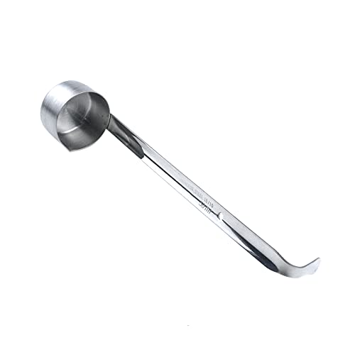2pcs Stainless Steel Wine Dipper Long Handle Beer Pouring Ladle with Hook Ladle,50ml - size: 50ml