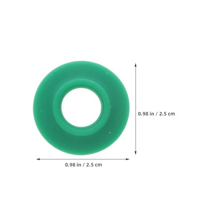 PRETYZOOM Bottle Cap Sealing Gaskets 24 Pack Leak-Proof Silicone Rubber Bottle Seals 0.98 Inch Diameter Reusable Swing Top Washers for Home Brewing Beer and Beverage Bottles