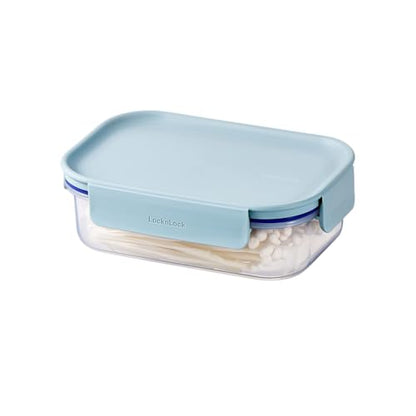 LocknLock Classic-Plus Plastic Food Storage Container | Airtight Plastic Food Storage Containers with Lids | BPA Free Stackable Food Storage for Meal Prep, Leakproof, Freezer & Dishwasher Safe, 910ml - size: 910ml