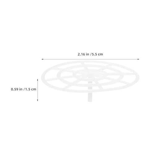 DECHOUS 20pcs Plastic Fermentation Jar Mesh Presser 2. 2" Press Mesh Plate for Wide Mouth Pickle Jar Press Tool - Fermenting Presser Accessory for Pickling