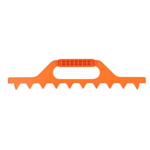 Fdit Hive Frame Spacer, Plastic Bee Hive Frame Spcing Tool Spacer Beekeeping Accessories Beekeeping Equipment (Orange 9 Box)