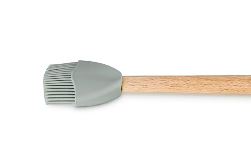 Le Creuset Silicone Signature Basting Brush, Sea Salt - color: Sea Salt