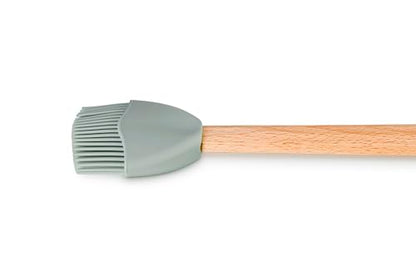 Le Creuset Silicone Signature Basting Brush, Sea Salt - color: Sea Salt