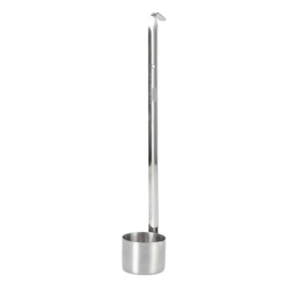 Stainless Steel Wine Ladle Spoon Long Handle Easy Gripping Smooth Edge Wine Dipper Beer Pouring Measure Liquid Spoon for Kitchen(125ML) - size: 125ML