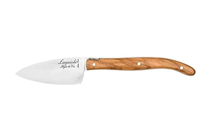 Laguiole Style De Vie Cheese Knives, Luxury Line, 3 Pieces, Olive Wood, in Giftbox - size: Large