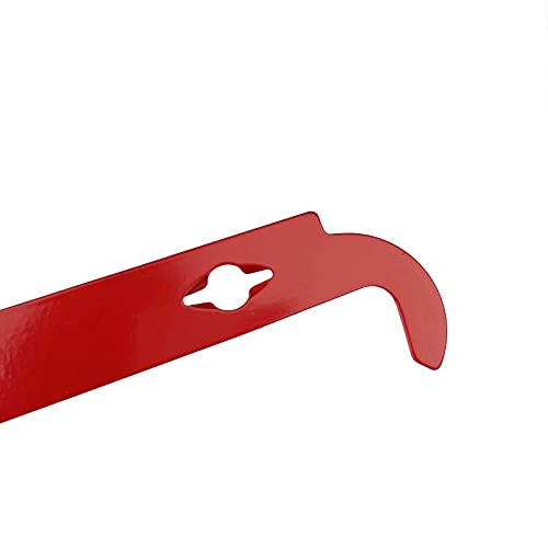 5 Pack Steel J Hook Bee Hive Tool Frame Lifter and Scraper for Beekeepers