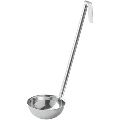 OCS Parts Pro Series Stainless Steel Culinary Ladle | 12-Ounce | One-Piece Dishwasher Safe Home, Restaurant, Buffet and Catering Serving Ladle for Sauces, Soup, Gravy, and Salad Dressing - size: 12 Ounce
