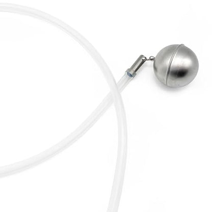 Beer Keg Ball Float Silicone Tube Stretchability Metal Homemade Ball for Conical Rounder Fermenter Attachments, Float Ball - size: Float ball