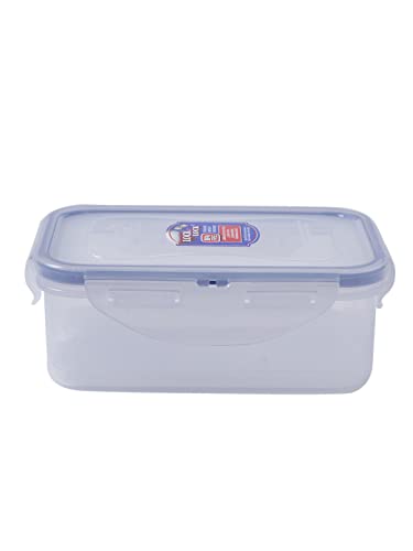 LOCK & LOCK LocknLock Easy Essentials Rectangular Butter and Cheese Container Food Container, Small, 15.0 Ounce - Clear