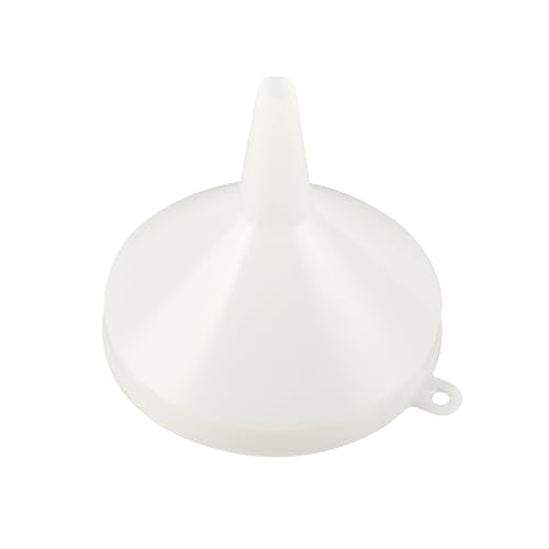 Restaurantware-Met Lux 24-ounce Plastic Funnel, 1 Plastic Funnel - Precise Spout, White Pouring Tool, Wide Spout, For Transferring Ingredients - size: 24 oz, style: Funnel