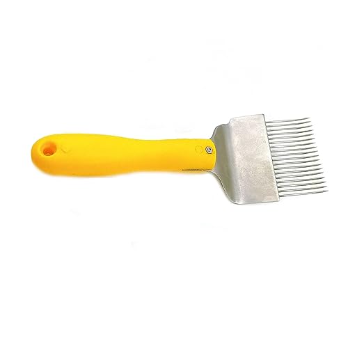 Bee Uncapping Fork Durable Stainless Steel Honey Harvesting Tool for Beekeeping Efficiency, for Wide Range of Honey Production Areas