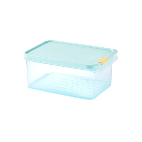 LocknLock Freezer Fit Plastic Freezer Containers | Airtight Stackable Food Storage for Meal Prep | Microwave & Dishwasher Safe | BPA Free Freezer Container with Lid, 1.65L - size: 1650ml