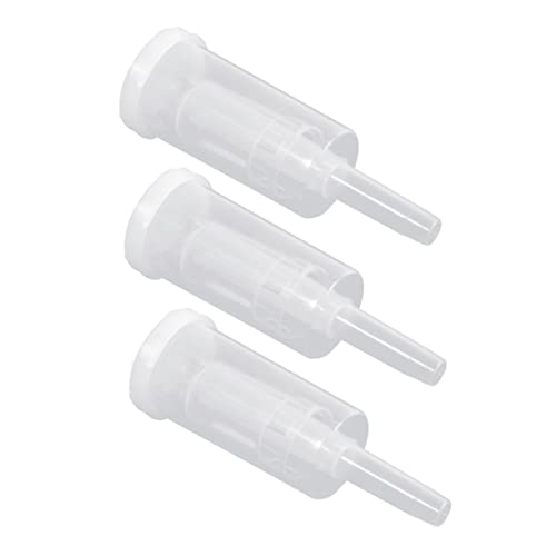 GANAZONO 3Sets Food Grade One Way Valves for Homemade Wine Fermentation Airlocks Prevent Liquid Backflow Easy to Use Wine Accessories for Kitchen Brewing