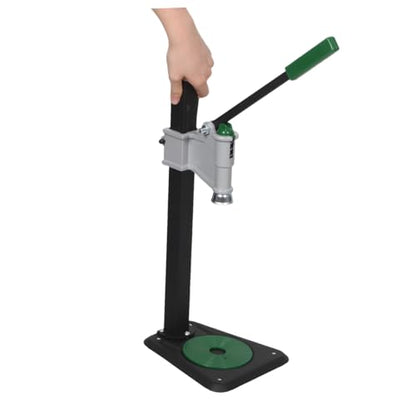 Manual Stable Homebrew and Bottle Home Capper Beer for Tabletop with Adjustable Height 7.8"-18.3", Iron Construction Base, and Easy Cleaning Wine Bottles for Parties and Outdoor