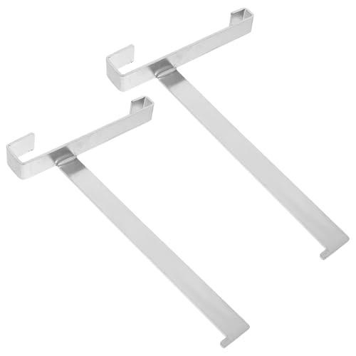 Luxshiny 2pcs Stainless Metal Hive Frame Holder Stand Beekeeping Tool Secure Hive Frame Support Sturdy Hive Equipment for Beekeeping Supplies