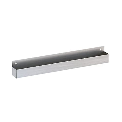 Stainless Steel Single Tier Speed Rail, Liquor Rack, Speed Rack, Bottle Holder - 42 Inch - size: 42 Inch, style: Single Tier