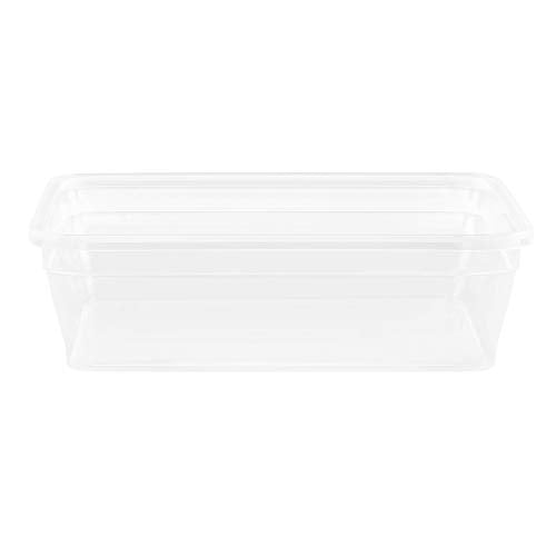 Snapware Food Storage Containers, Plastic, 8.5-Cup, Rectangular | Leakproof & Airtight | BPA-Free | Microwave & Dishwasher Safe | Pack of 6 - size: 6 Pack, style: 8.5 Cup
