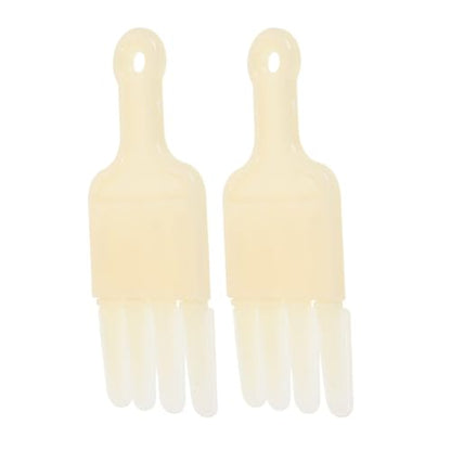 NUOBESTY 2pcs Beekeeping Jelly Extractor Pen 4-Row Hive Tool for Frame Scraping and Royal Jelly Harvesting Outdoor Apiculture Supplies