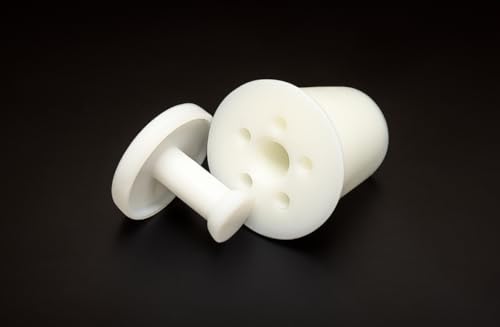 #7 Silicone Bung/Stopper for Glass 5 Gallon (20 L) Carboys - 5 Packs - Food Grade Silicone - Ventilating Bung - style: #7 Ventilating Bung