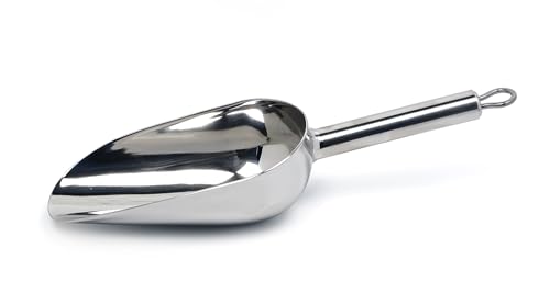 RSVP International Endurance Stainless Steel Measuring Scoop Collection, 1-Cup - size: Regular, 1-Cup