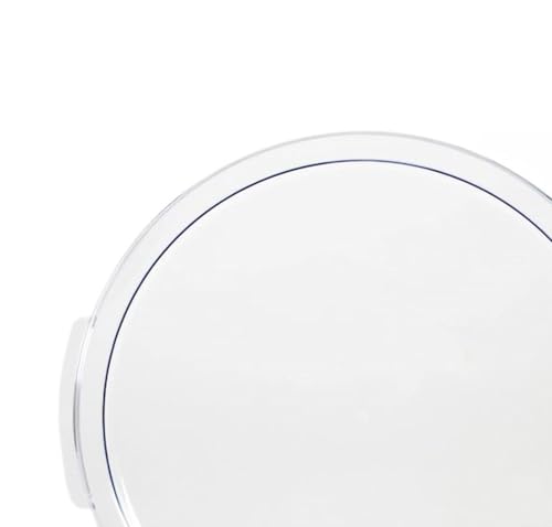 TrueCraftware- Clear Round Polycarbonate Food Storage Container Lid Fits 12 18 & 22 Qt. Round Containers Replacement Lid for Meal Prep Kitchen Pantry Commercial Restaurant Dishwasher Safe - size: Lid - Fits 12&18qt