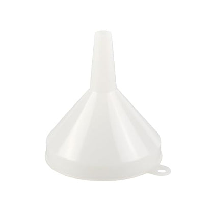 Restaurantware-Met Lux 8-ounce Plastic Funnel, 1 Plastic Funnel - Precise Spout, White Pouring Tool, Wide Spout, For Transferring Ingredients - size: 8 oz, style: Funnel