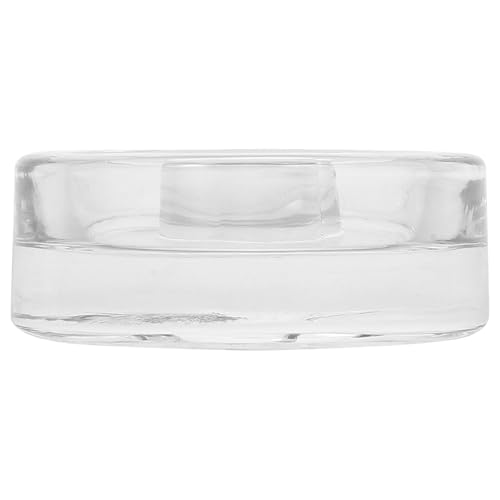 Wide Mouth Mason Jar Fermentation Glass Weight Lid, Heavy Jar Weight for Pickles and Fermentor Use, Multi-function Sturdy Glass Fermenting Cover