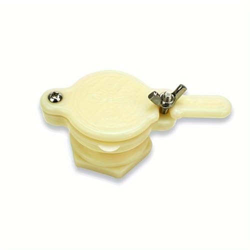 2pcs Easy-Flow Honey Gate Valve - Durable Plastic Beekeeping Extractor Tap for Bottling, Fits Most Barrels (2pcs) - color: 2pcs