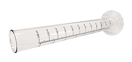 12” Plastic Hydrometer Test Jar One-Piece