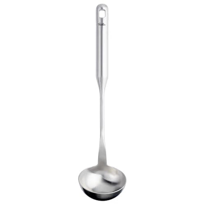 Fissler Essential Soup Ladle, 18/10 Stainless Steel Kitchen Utensil for Soups & Sauces, Ergonomic Handle, Dishwasher Safe