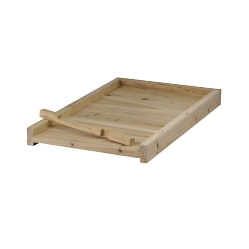 NuBee 8-Frame Beehive Kit – Complete Langstroth Hive with 1 Deep & 1 Medium Box, Wax-Coated Foundations, Telescoping Cover, and Queen Excluder – Beginner-Friendly & Durable Beekeeping Kit